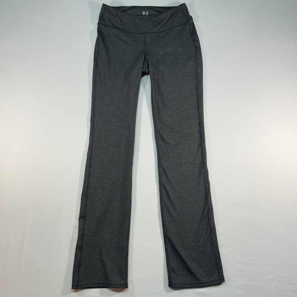 GapFit gFast Slim Straight Leg Athletic Pants Charcoal Grey 556528